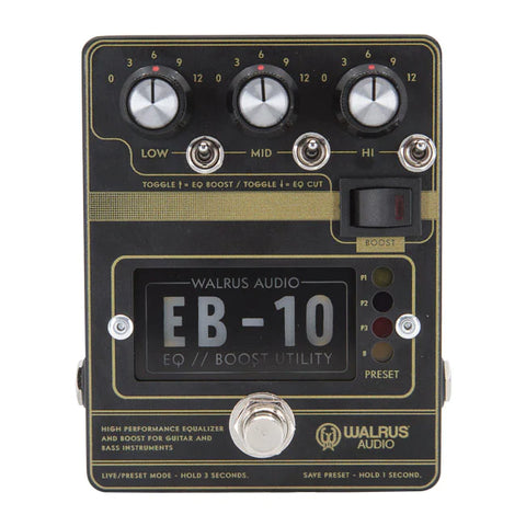 Walrus Audio EB-10 Preamp  EQ Boost