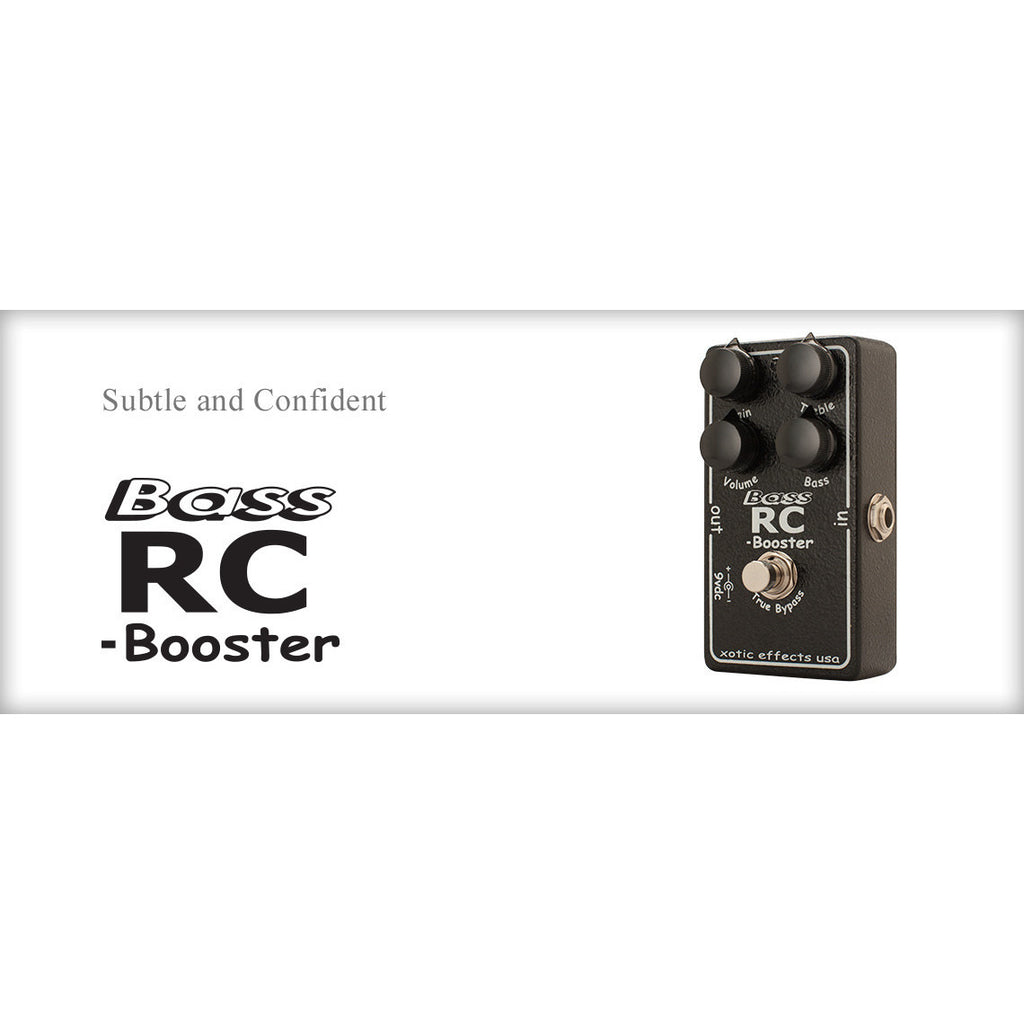 Xotic Bass RC Booster | Welcome To Steve's Music Center !