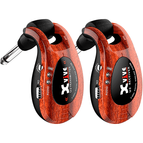 Xvive U2 Guitar Wireless System Redwood