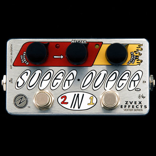 boost box volume control ZVEX Super Duper 2-IN-1™ Boost Vexter