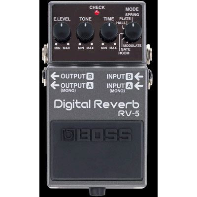 BOSS RV Digital Reverb Pedal   Welcome To Steve's Music Center !