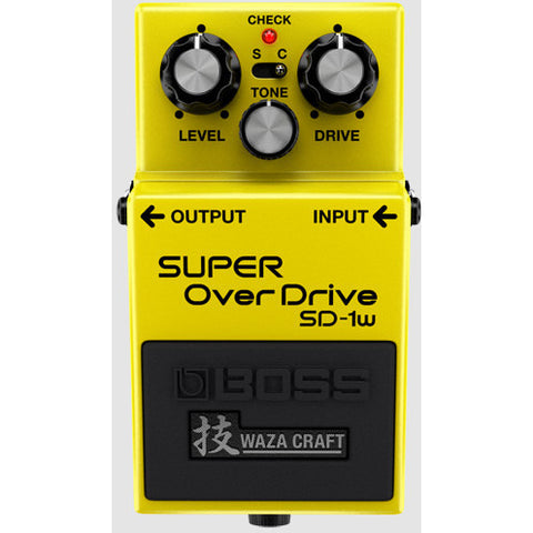 Boss SD-1W Super Overdrive Waza Craft Special Edition Pedal
