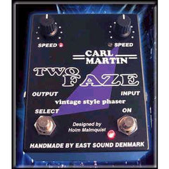 Carl Martin's Two Faze Phaser Pedal Pedals Carl Martin www.stevesmusiccenter.net
