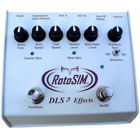 speaker sim pedal DLS RotoSIM Rotating Speaker Simulator