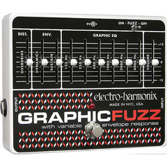 Electro-Harmonix Graphic Fuzz EQ / Distortion / Sustainer Pedals Electro-Harmonix www.stevesmusiccenter.net