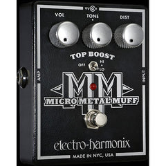 Electro-Harmonix Micro Metal Muff Pedals Electro-Harmonix www.stevesmusiccenter.net
