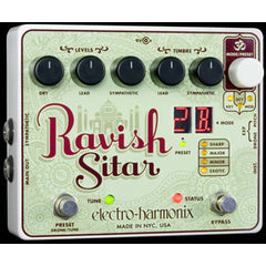 Electro-Harmonix Ravish Sitar Pedals Electro-Harmonix www.stevesmusiccenter.net