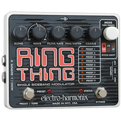 Electro-Harmonix Ring Thing Single Sideband Ring Modulator Pedals Electro-Harmonix www.stevesmusiccenter.net