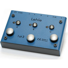 Lehle 1@3 SGoS Switcher Switcher for one instrument to 3 amps Second Generation Switcher Lehle www.stevesmusiccenter.net