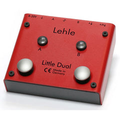 Lehle Little Dual True-Bypass Dual amp switcher with LTHZ transformer Switcher Lehle www.stevesmusiccenter.net