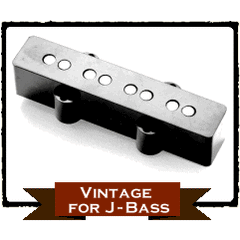 Rio Grande Vintage J-Bass Pickup (VJ-Black) Bass Pickups Rio Grande www.stevesmusiccenter.net
