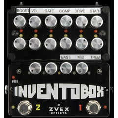 Z. Vex Inventobox (Zvex) Fully assembled with Fuzz Factory™, tone stack, and SHO™ modules Pedals ZVEX www.stevesmusiccenter.net