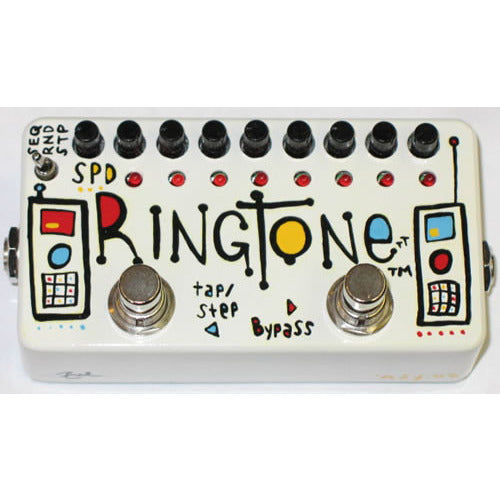 ring modulator pedal Z. Vex Ringtone (Zvex) with Tap Tempo Ring Modulator Pedal for Guitar