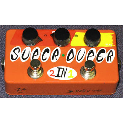 Zvex Super Duper 2-In-1 Hand Painted – The Music Emporium