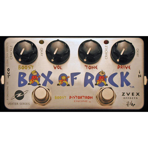 Z. Vex Vexter Series Box of Rock (Zvex) Distortion Pedal
